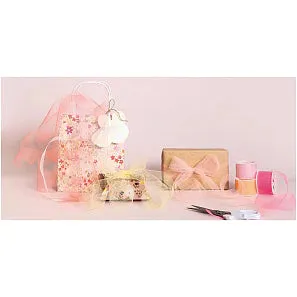Pink Crafted Paper Bag