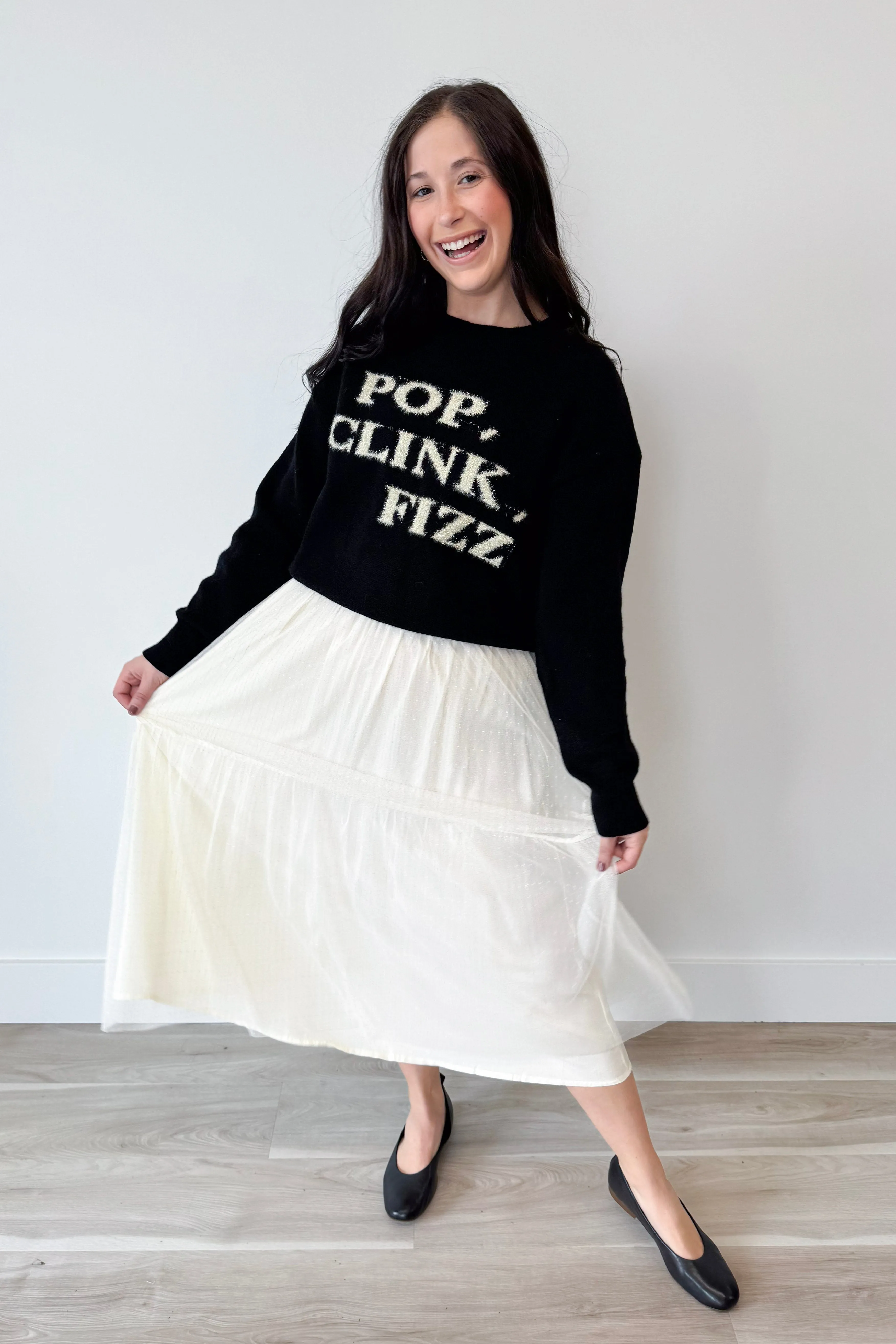 Pop Clink Fizz Sweater