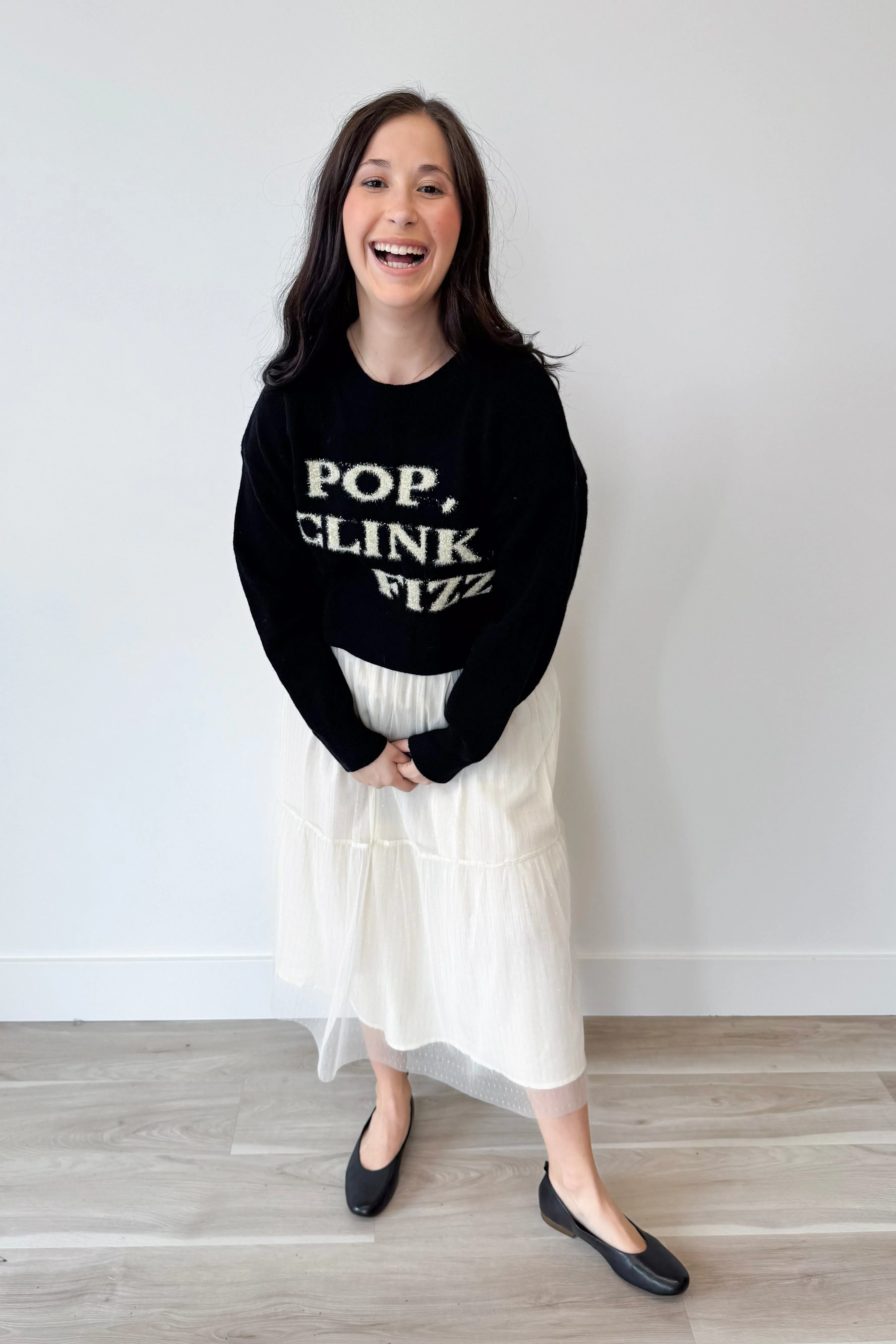 Pop Clink Fizz Sweater