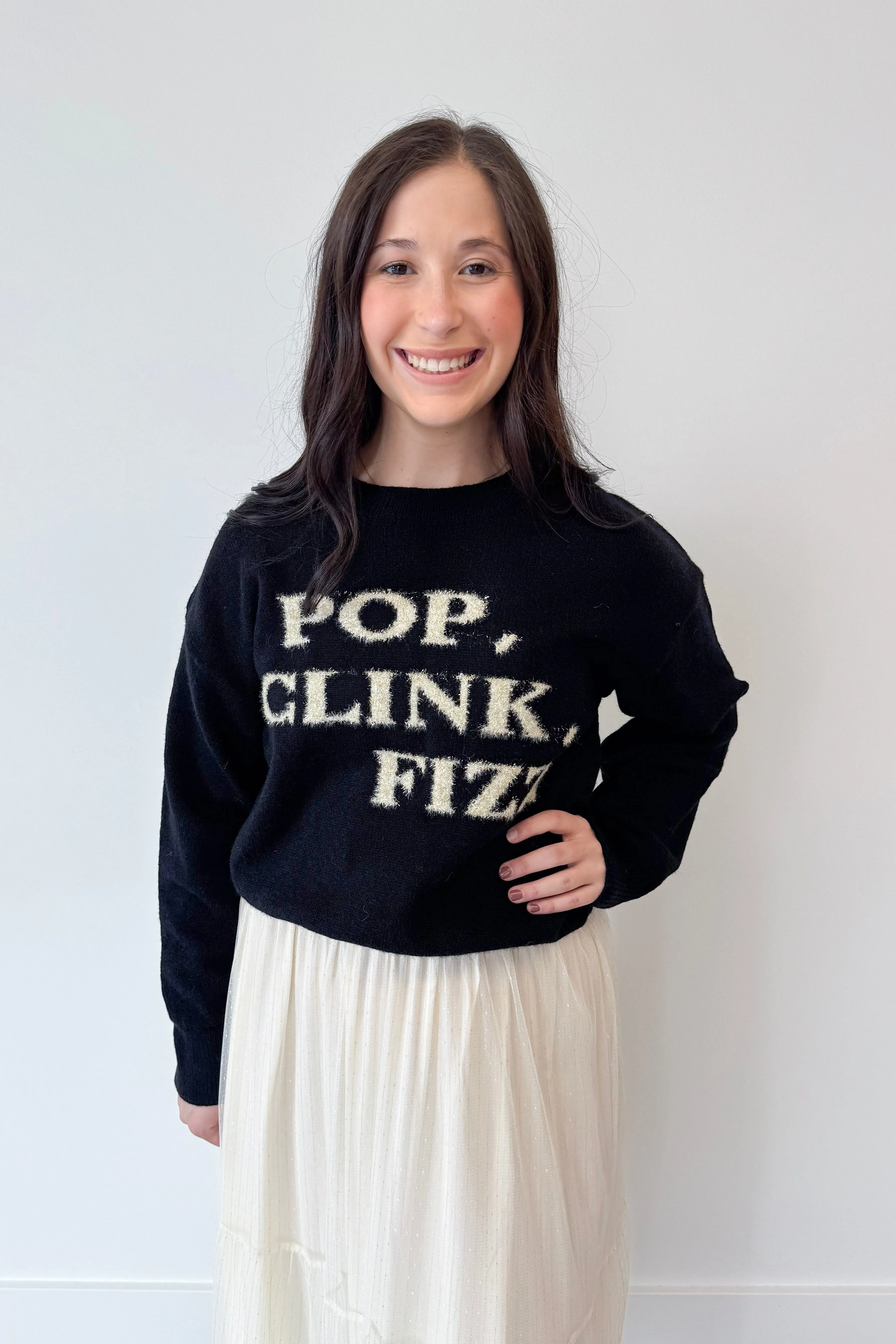 Pop Clink Fizz Sweater
