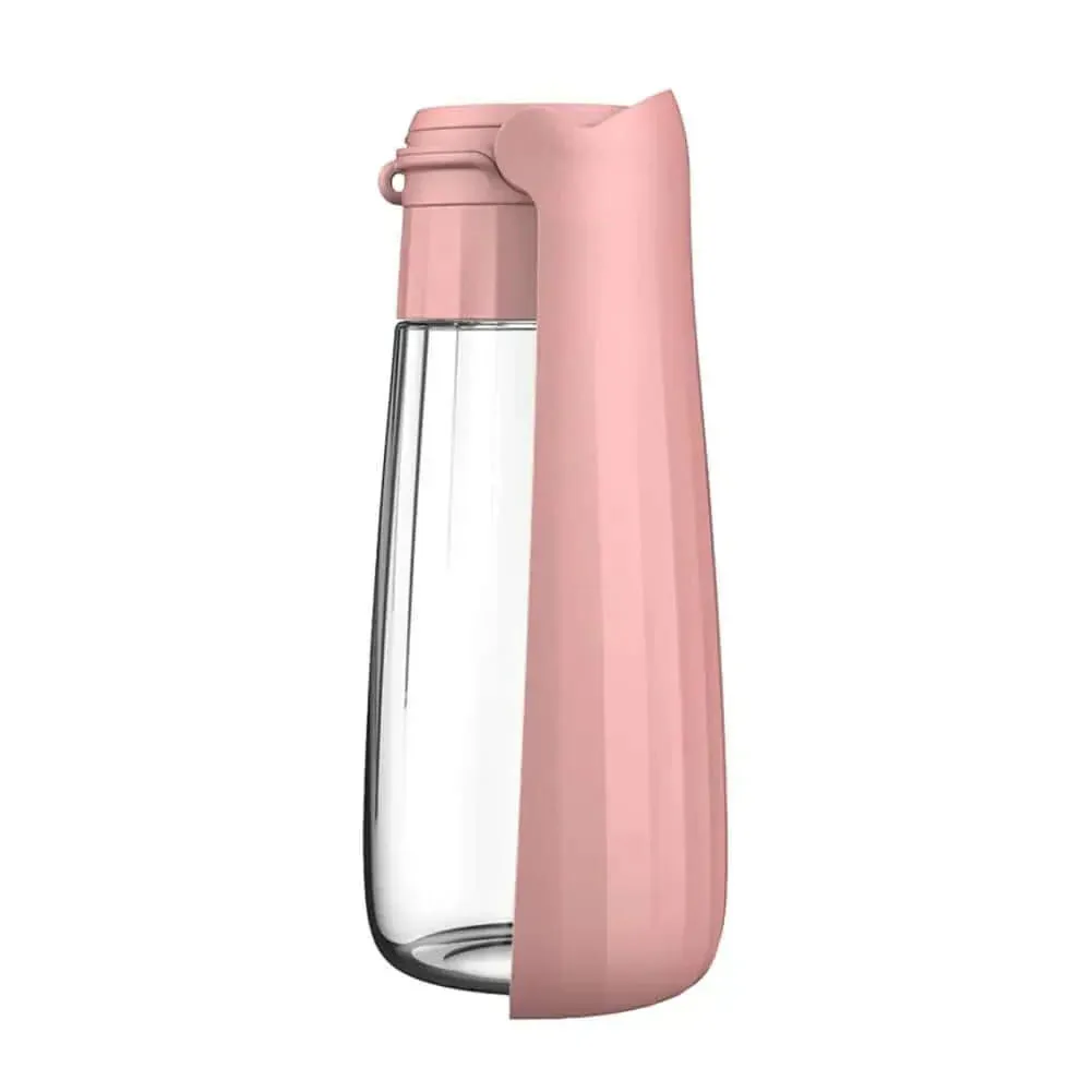 Portable Pet Water Bottle – Leakproof Dog & Cat | Foldable Outdoor Bow