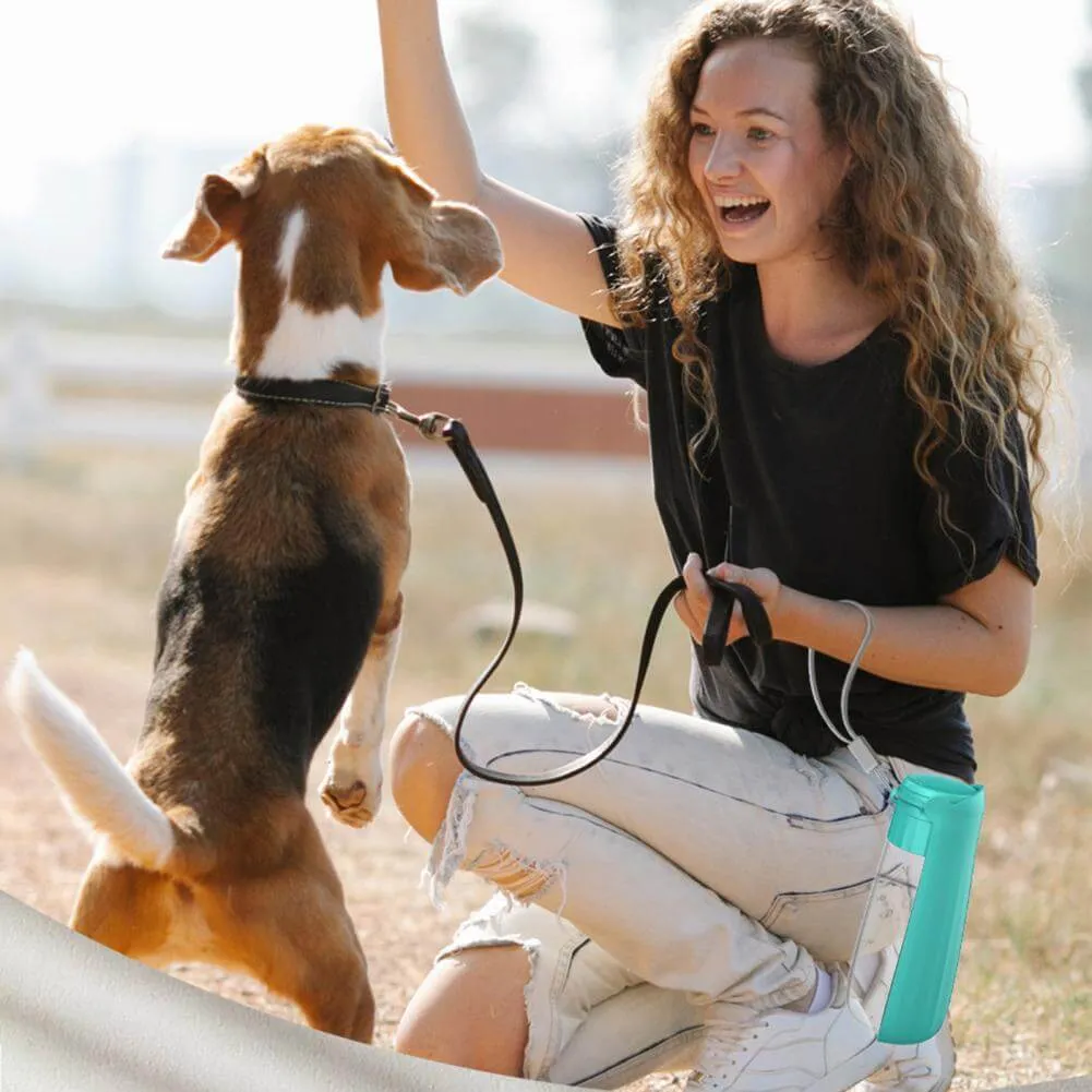 Portable Pet Water Bottle – Leakproof Dog & Cat | Foldable Outdoor Bow