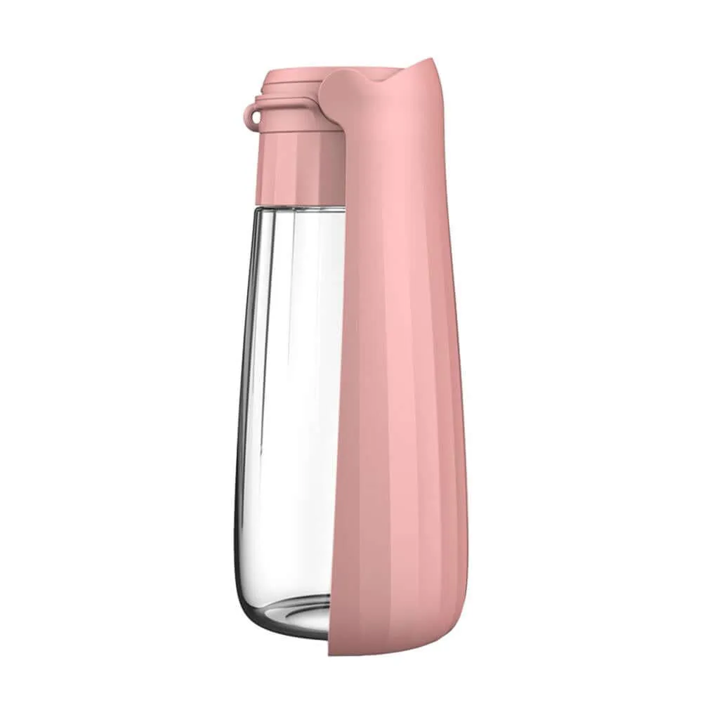 Portable Pet Water Bottle – Leakproof Dog & Cat | Foldable Outdoor Bow