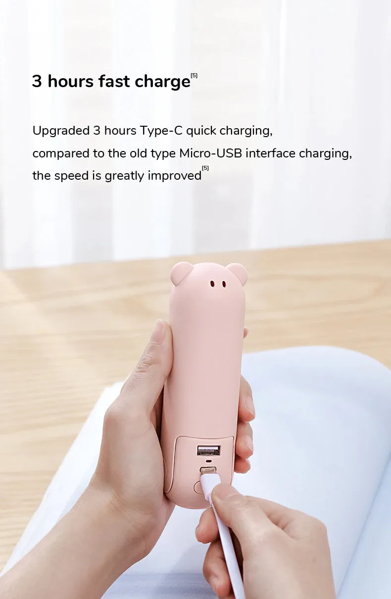 Portable Rechargeable USB Mini Flashlight Pocket Fan