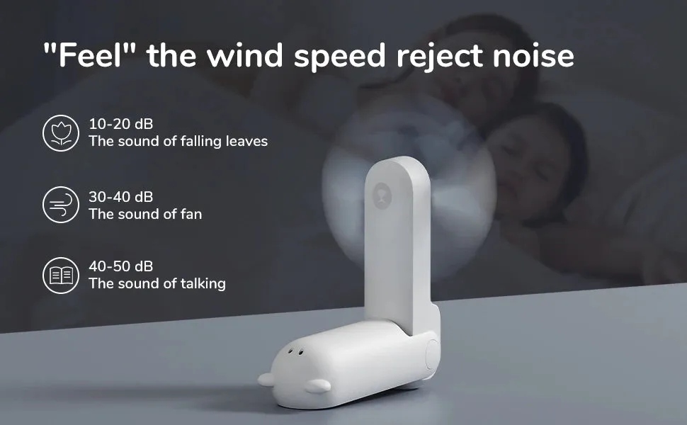Portable Rechargeable USB Mini Flashlight Pocket Fan