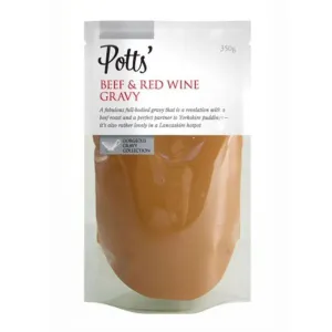 Potts 350g Beef & Red Wine Gravy