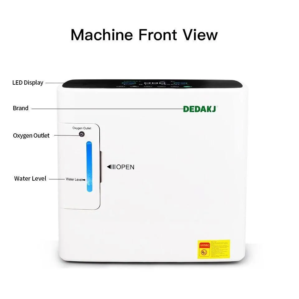 Premium 1L-8L Oxygen Concentrator For Home Model DE-1S