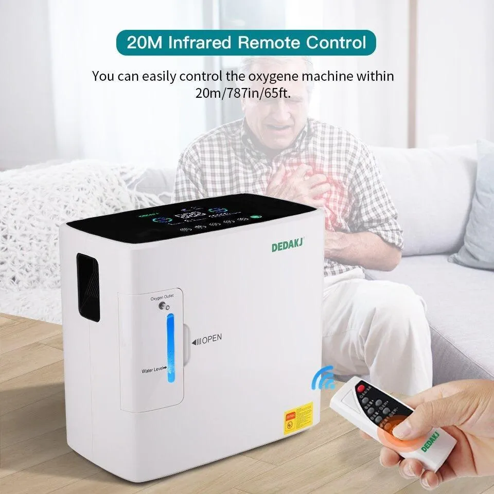 Premium 1L-8L Oxygen Concentrator For Home Model DE-1S