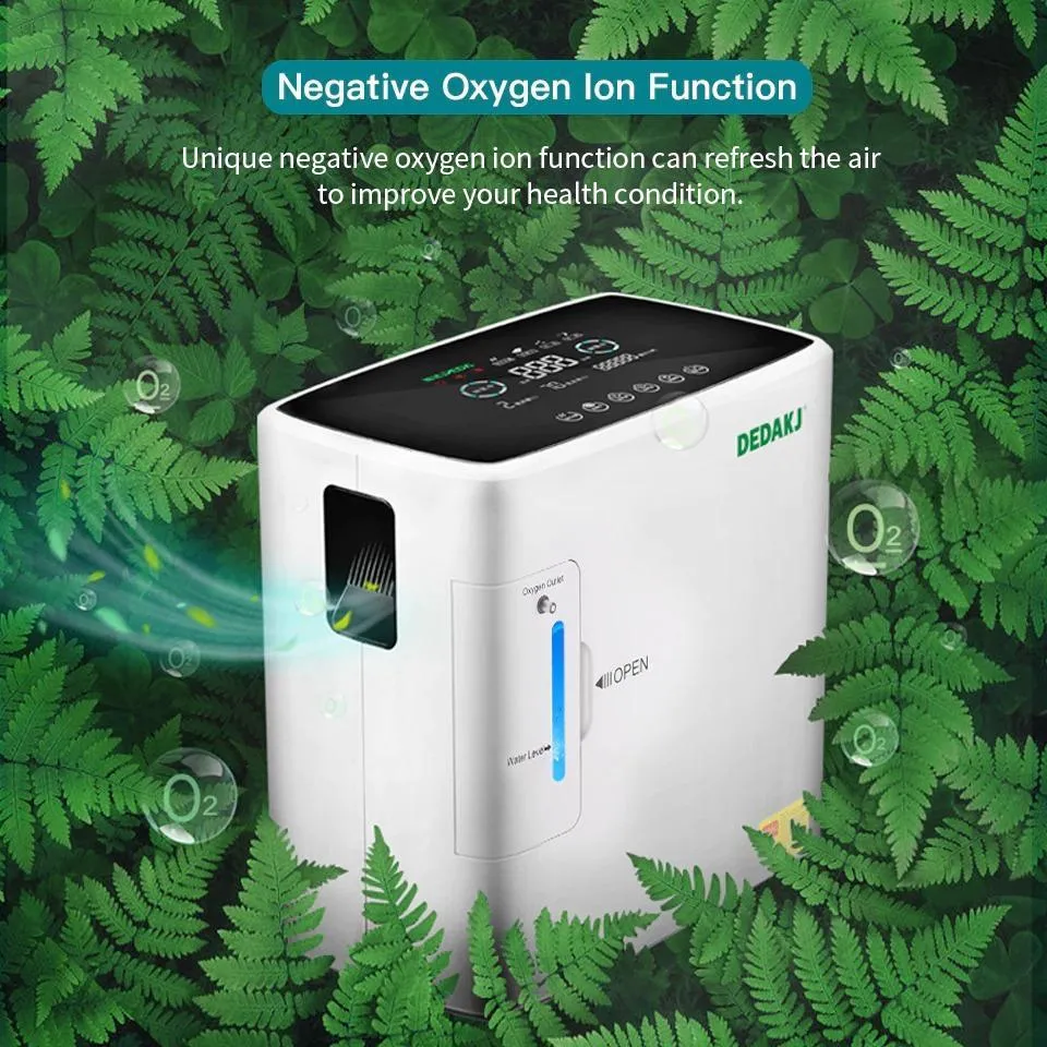 Premium 1L-8L Oxygen Concentrator For Home Model DE-1S