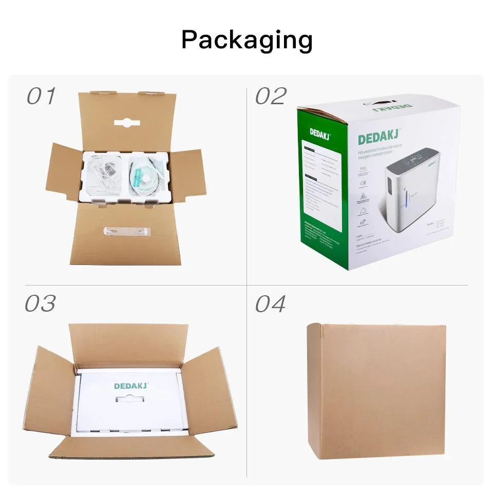 Premium 1L-8L Oxygen Concentrator For Home Model DE-1S