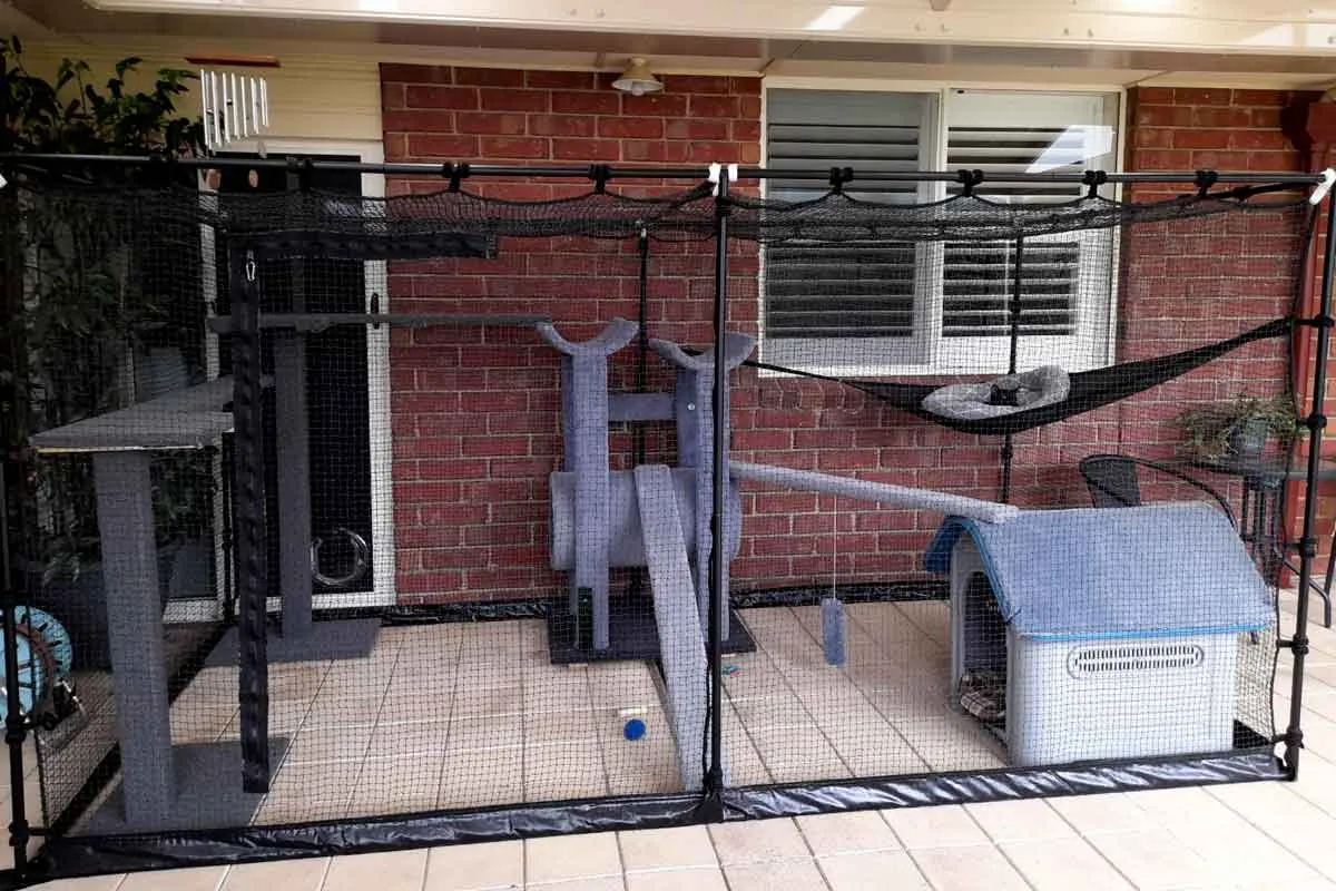 Premium Portable Cat Enclosure Double 3.6m