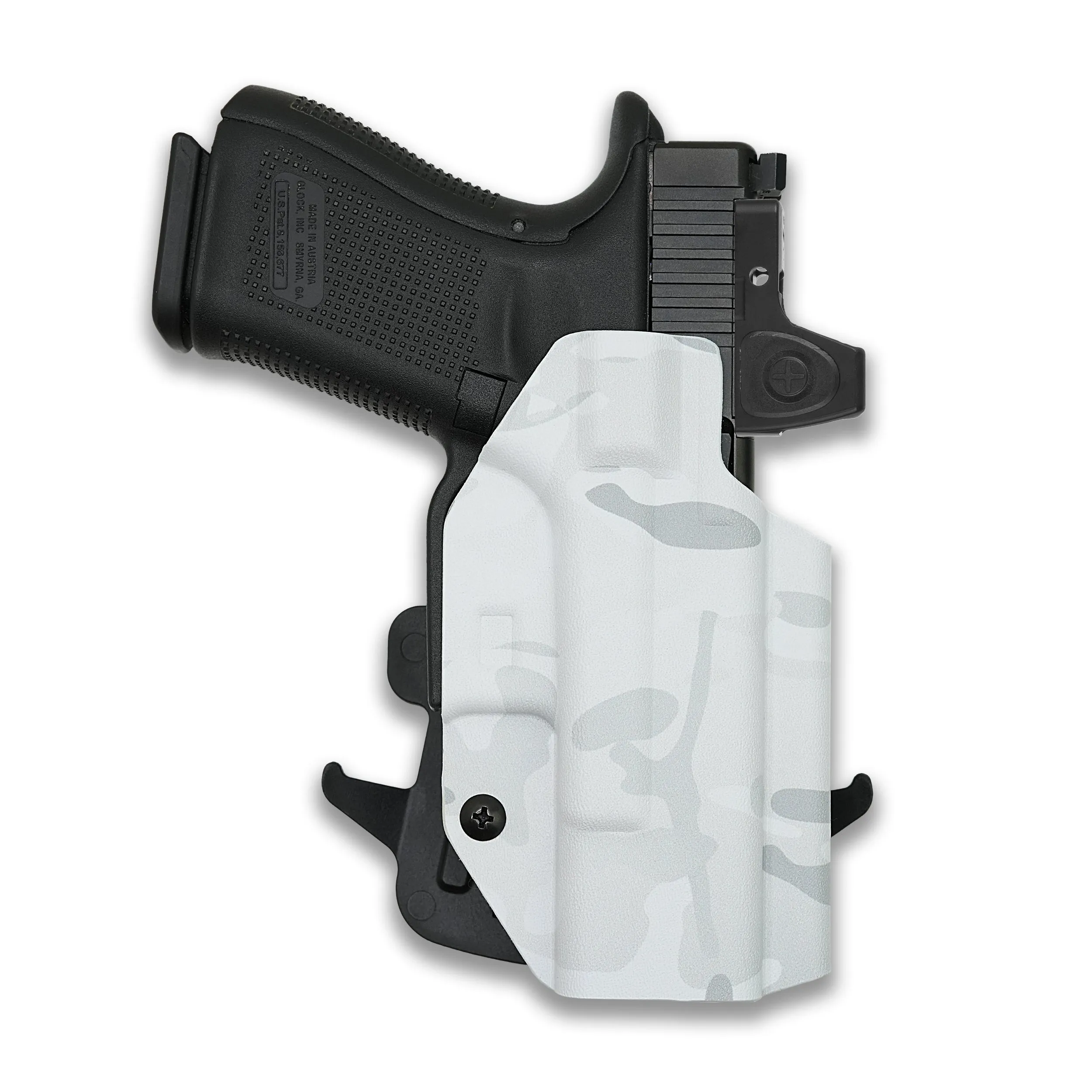 PSA Dagger Compact with Surefire X300U-A Light Red Dot Optic Cut OWB Holster