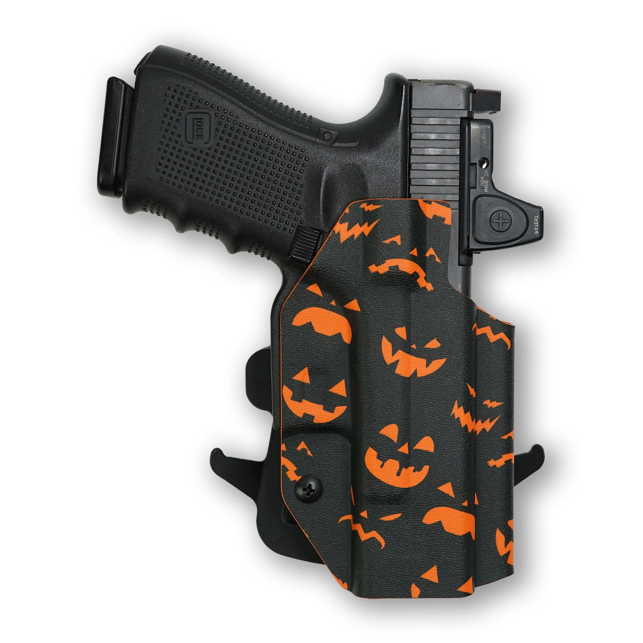 PSA Dagger Compact with Surefire X300U-A Light Red Dot Optic Cut OWB Holster