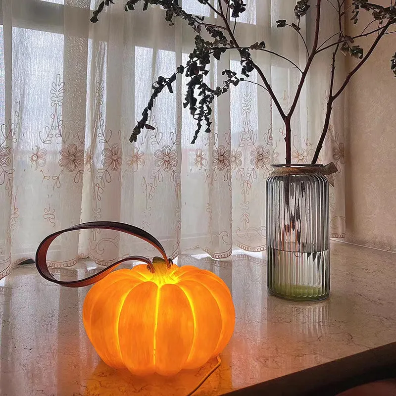 Pumpkin Portable Table Lamp