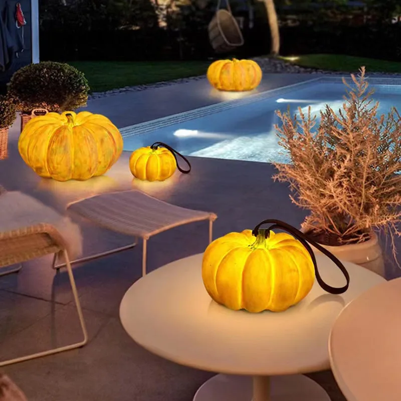 Pumpkin Portable Table Lamp