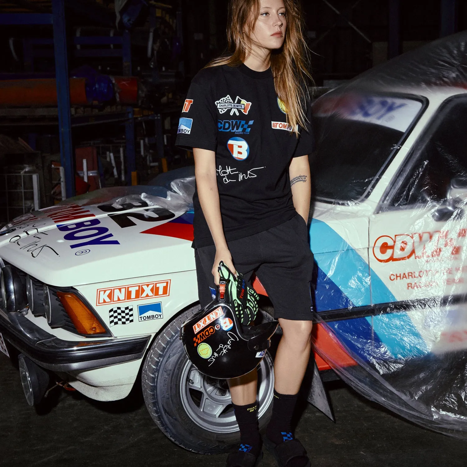 RACING BLACK TEE