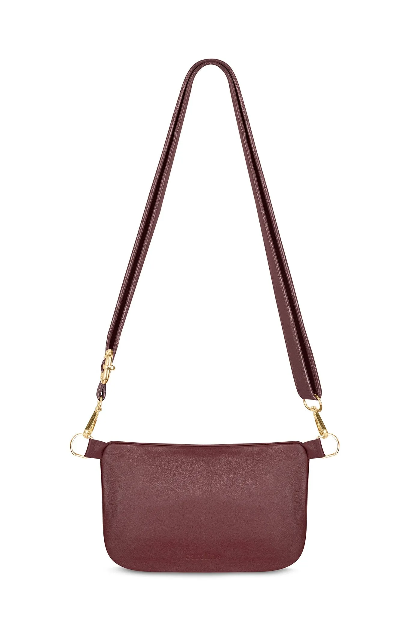 Ramona Leather Handbag Burgundy