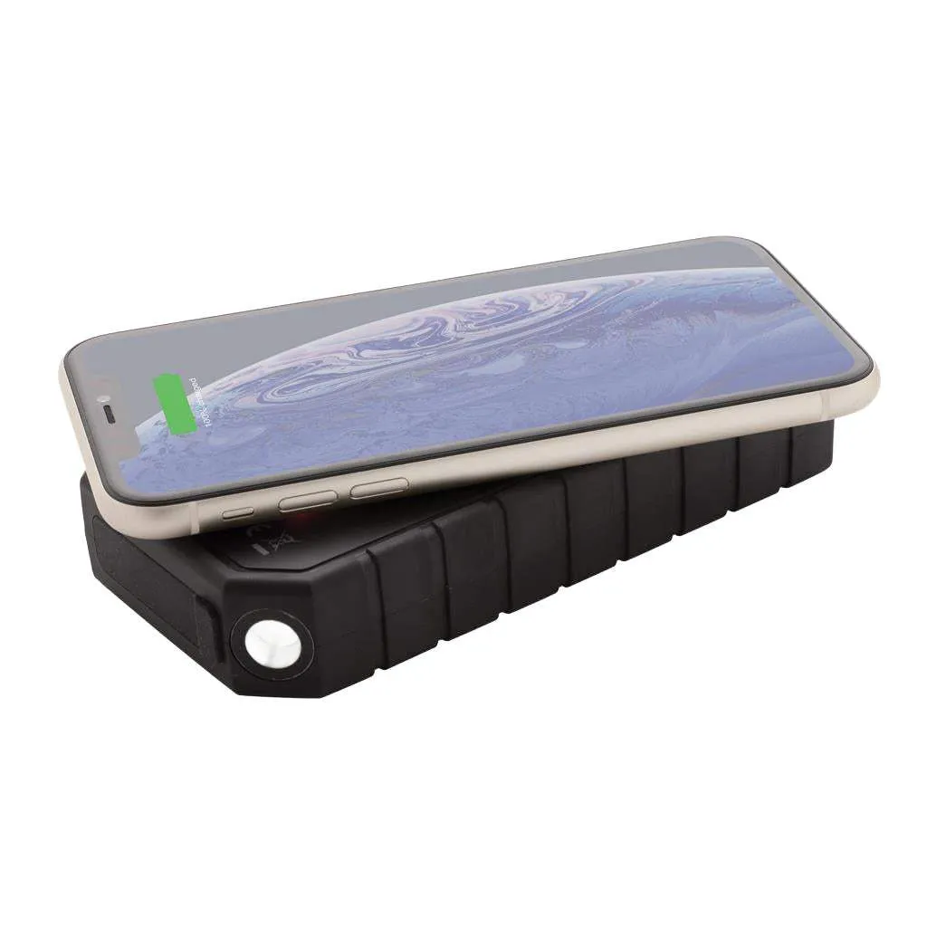 RCS Recycled Plastic Solar Powerbank with 10W Wireless