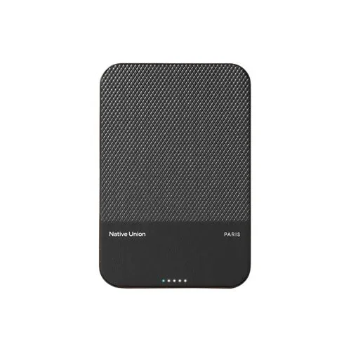 (Re)Classic Magnetic 5000mAh Power Bank, Black