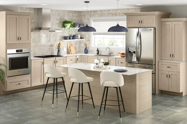 Sea Line Mist - Wilsonart THINSCAPE Tables - Sandblasted Finish