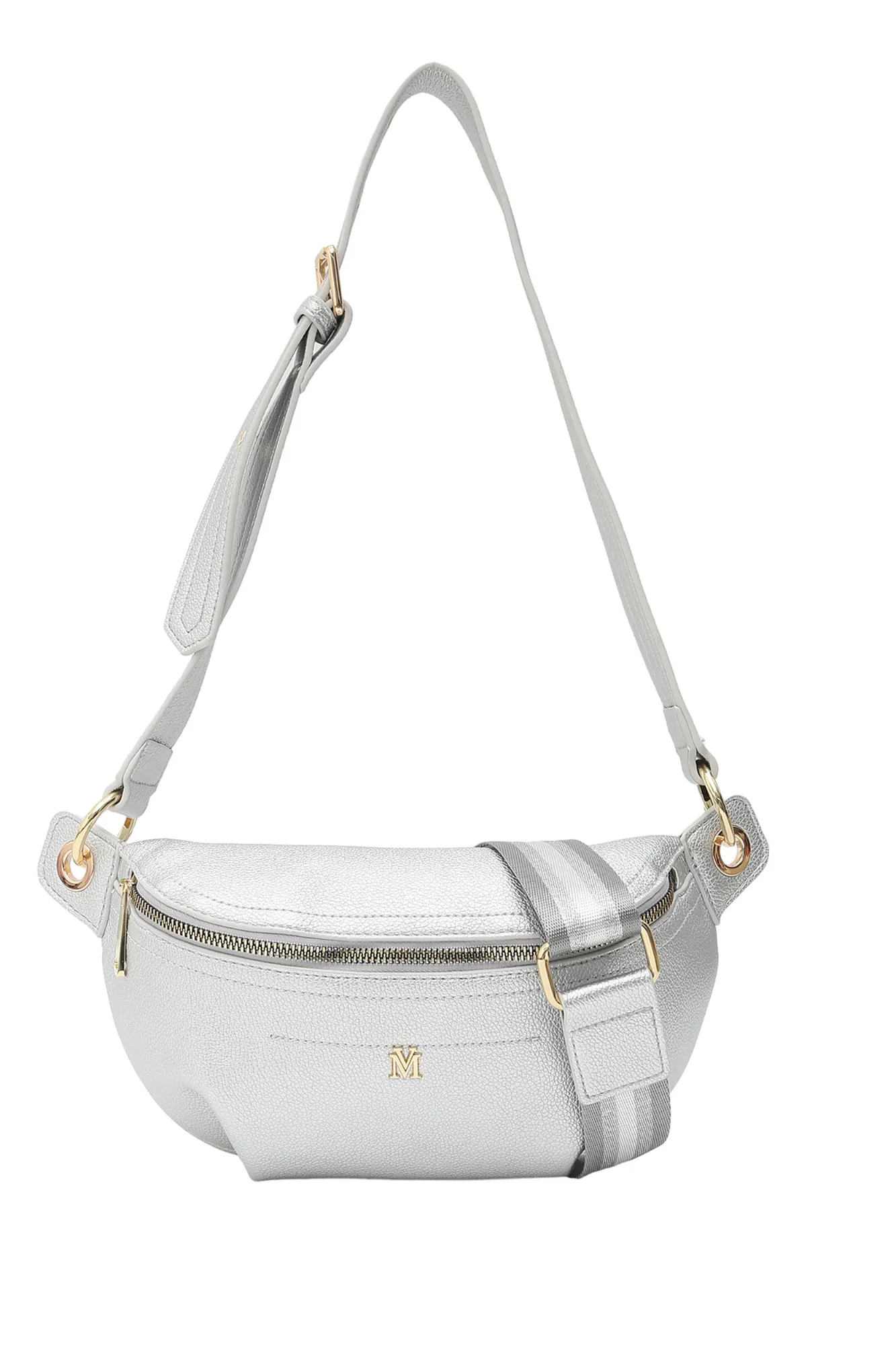 Seychelles Crossover Vegan Bag - Silver