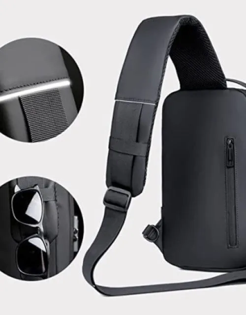 Shoulder Bag With USB Charging