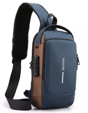 Shoulder Bag With USB Charging