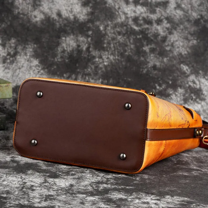 Small Ladies Genuine Leather Handbags Crossbody Purse For Women