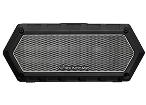 Soundcast VG1 Black Premium Waterproof Bluetooth Speaker - VG1