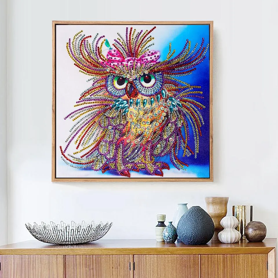 Special Diamonds Owl Painting Kit