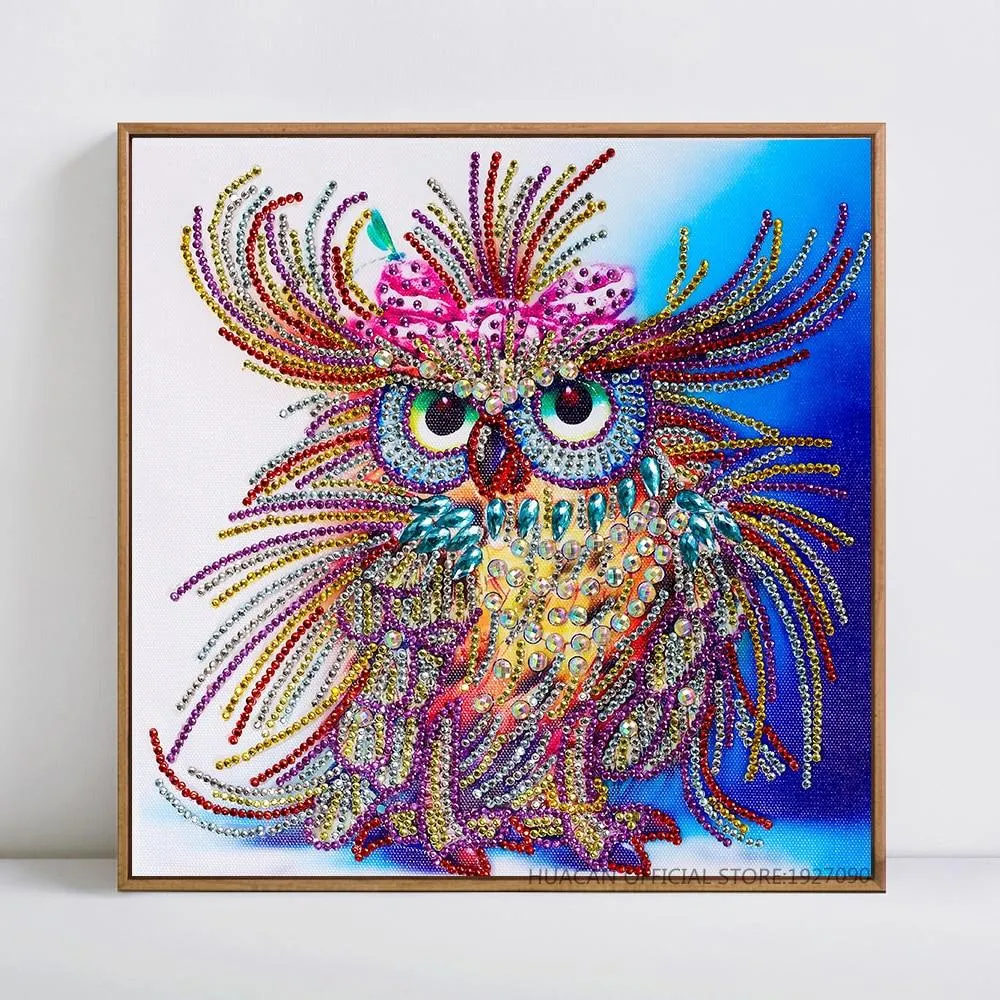Special Diamonds Owl Painting Kit