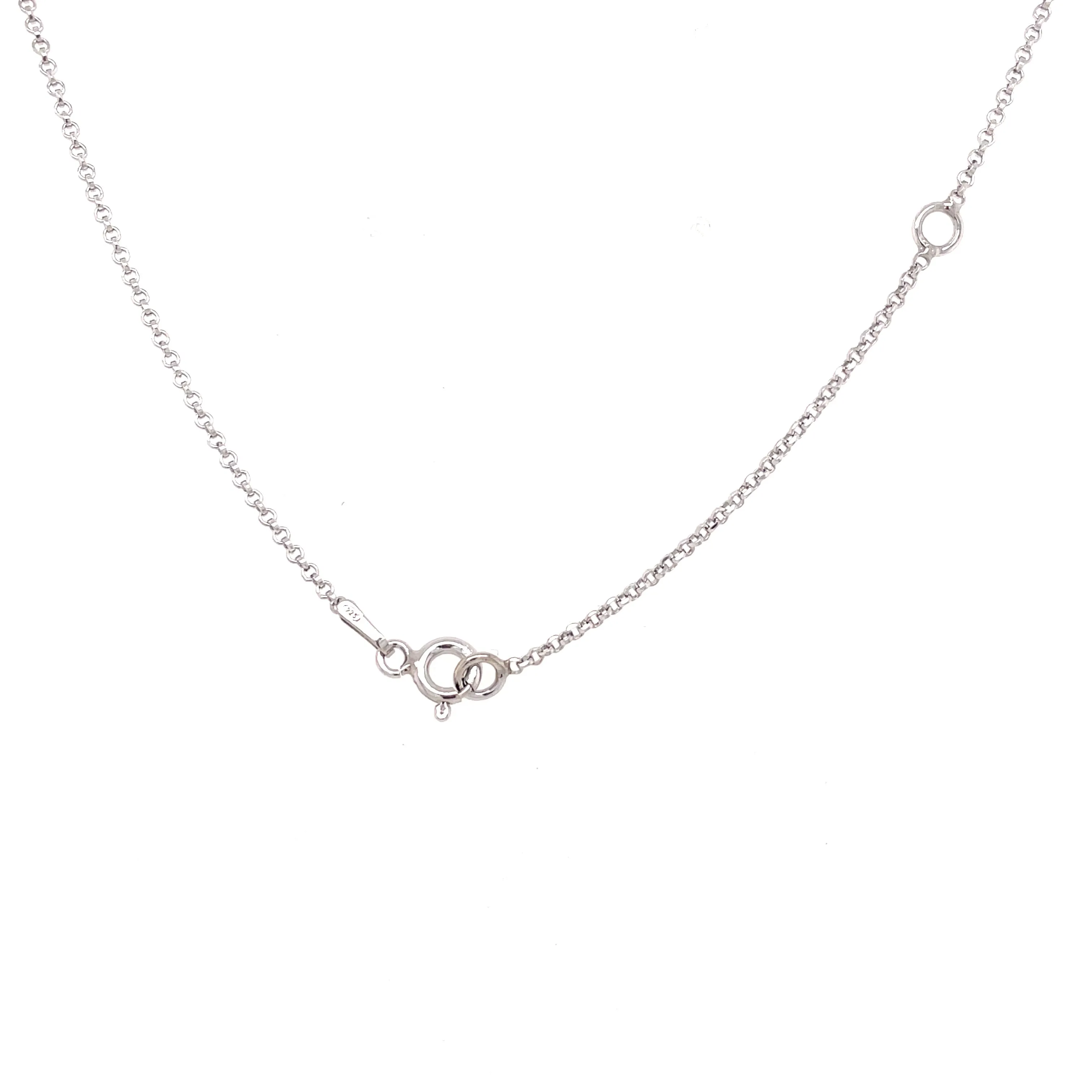 Sterling Silver Dazzling CZ Oval Halo Earrings & Necklace Set
