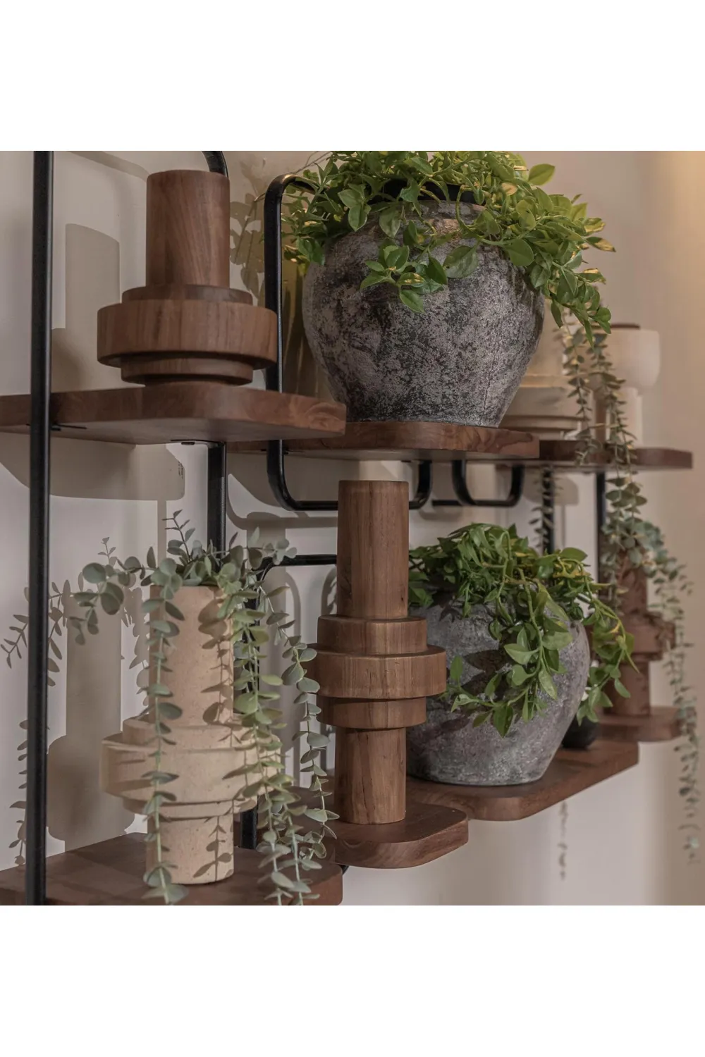 Teak Cylinder Vase | dBodhi