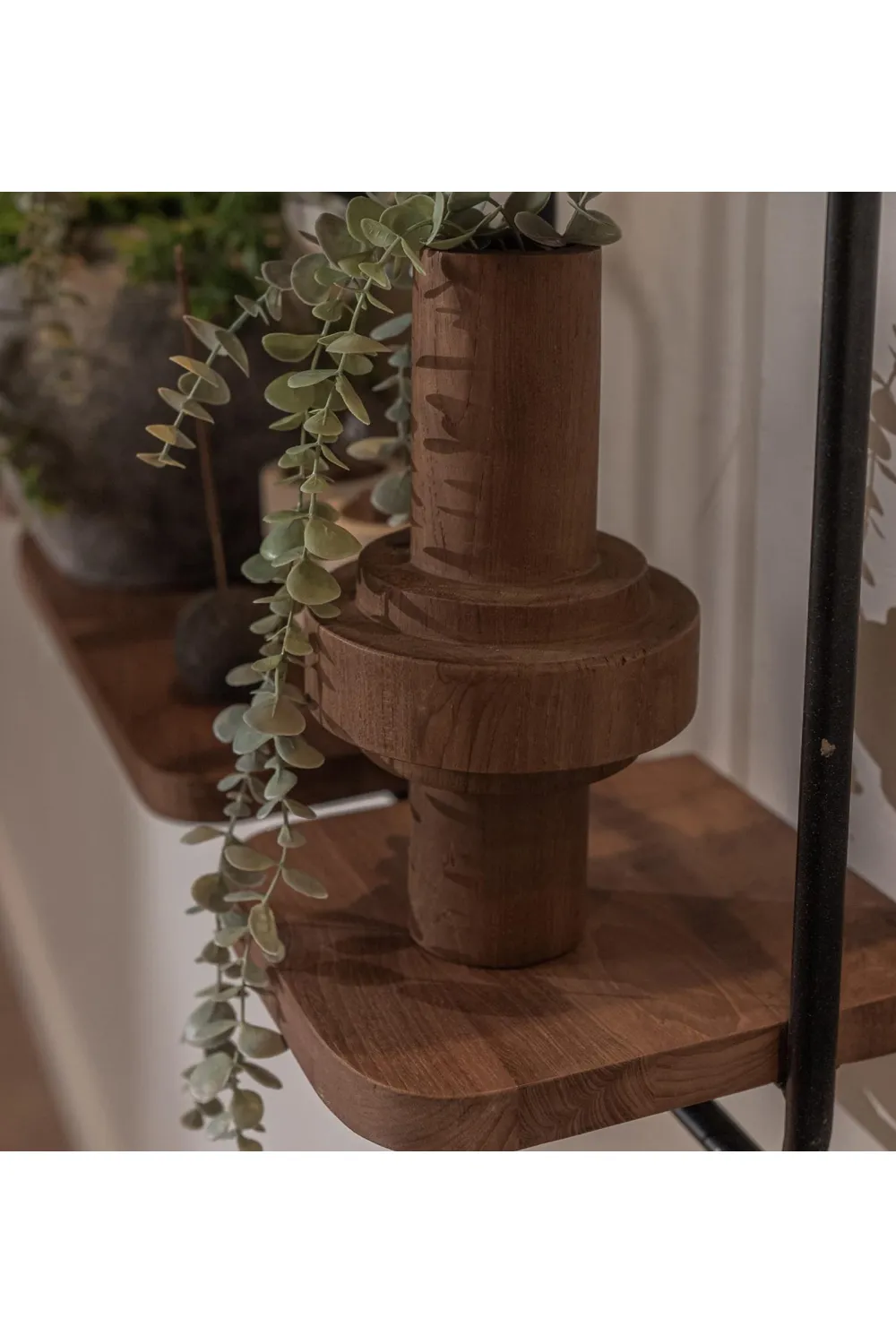 Teak Cylinder Vase | dBodhi