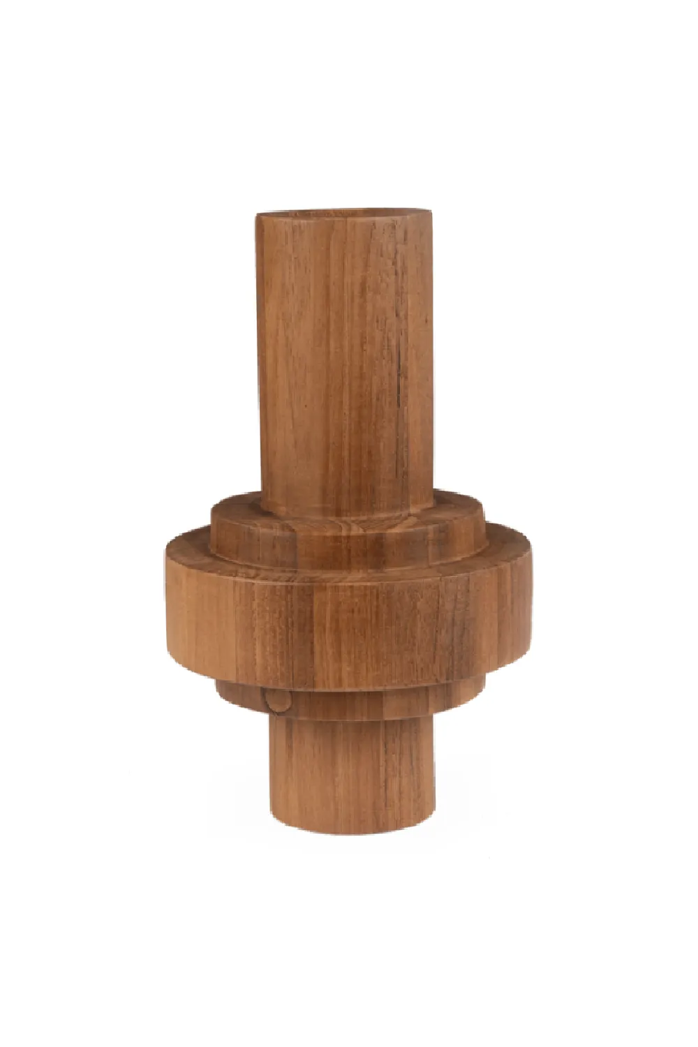 Teak Cylinder Vase | dBodhi