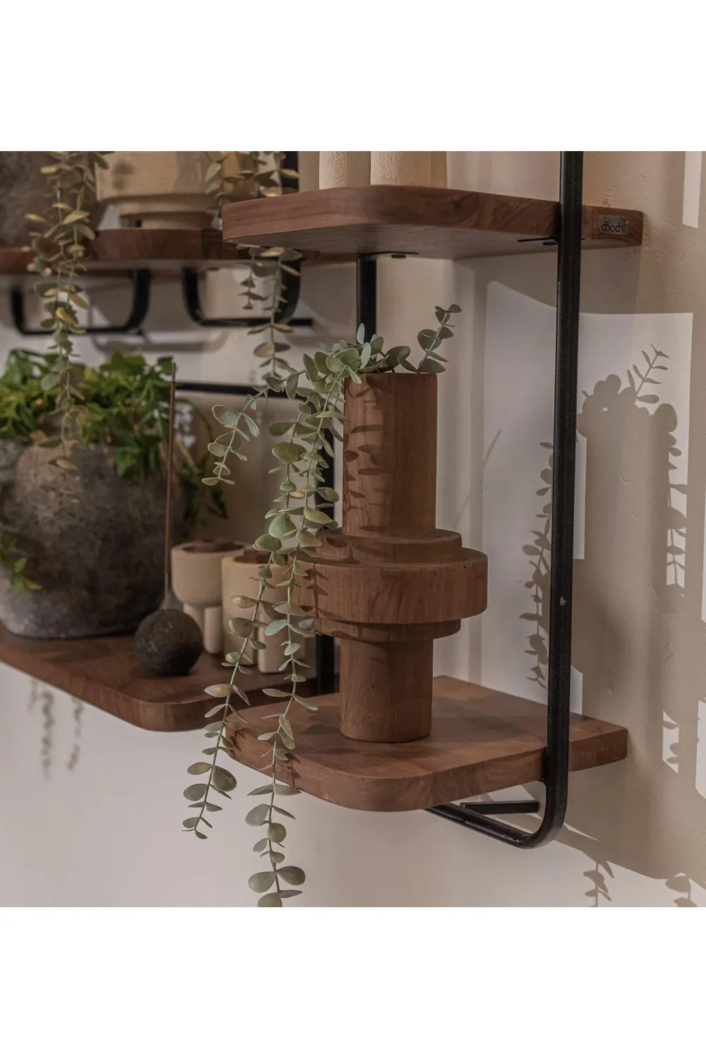 Teak Cylinder Vase | dBodhi