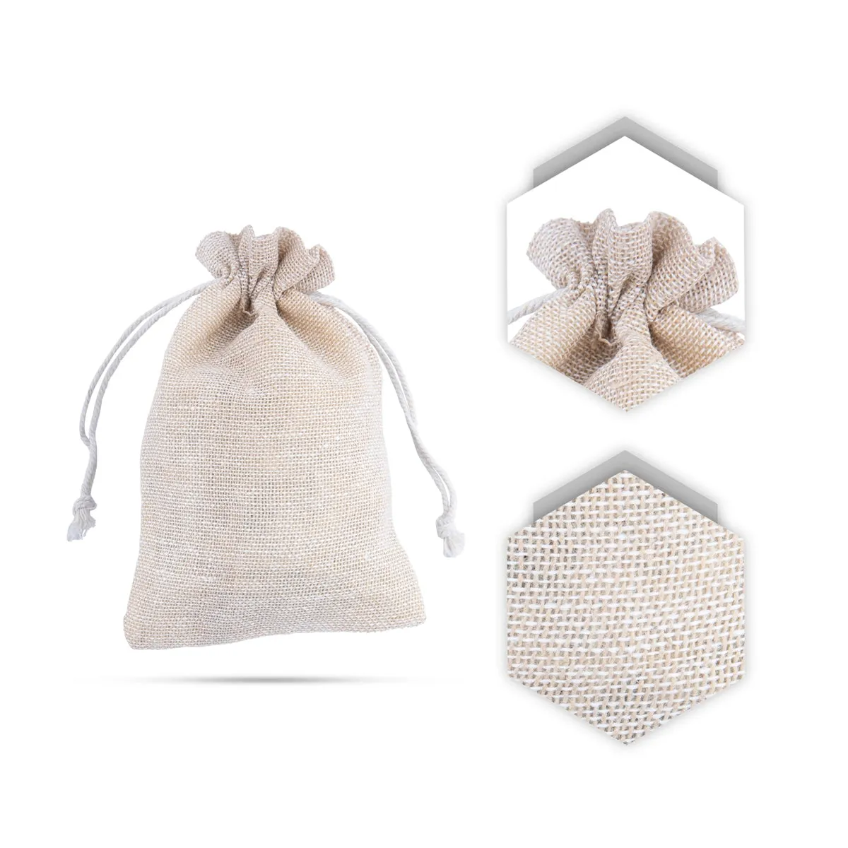 Thamboolam Bag Set - 4 x 6 Inches | 10 Pcs/ Potli Bag/ Cotton Jute Bag/ Tambula Bag for Wedding/ Assorted Colour