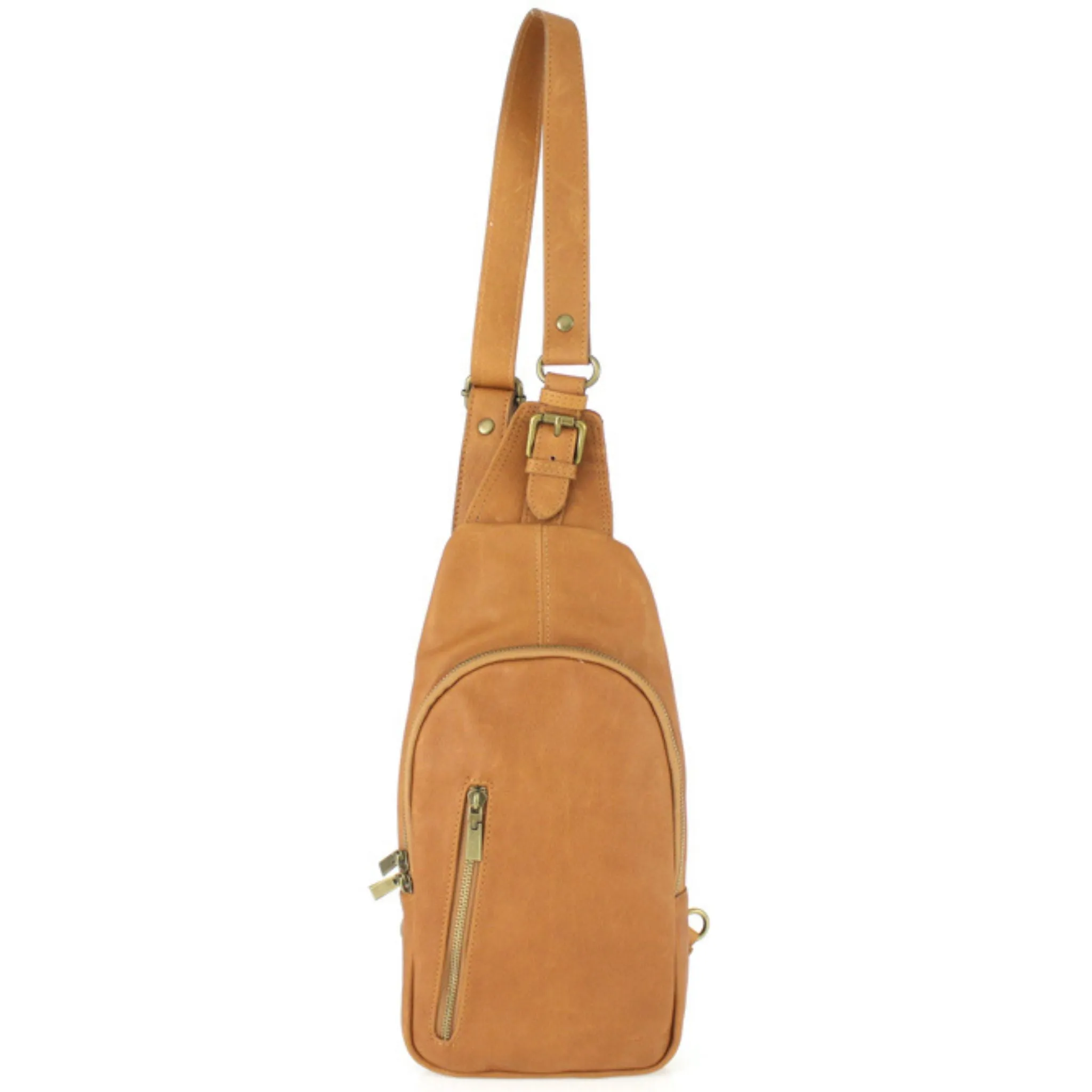 The Utility Leather Cross Body Bag