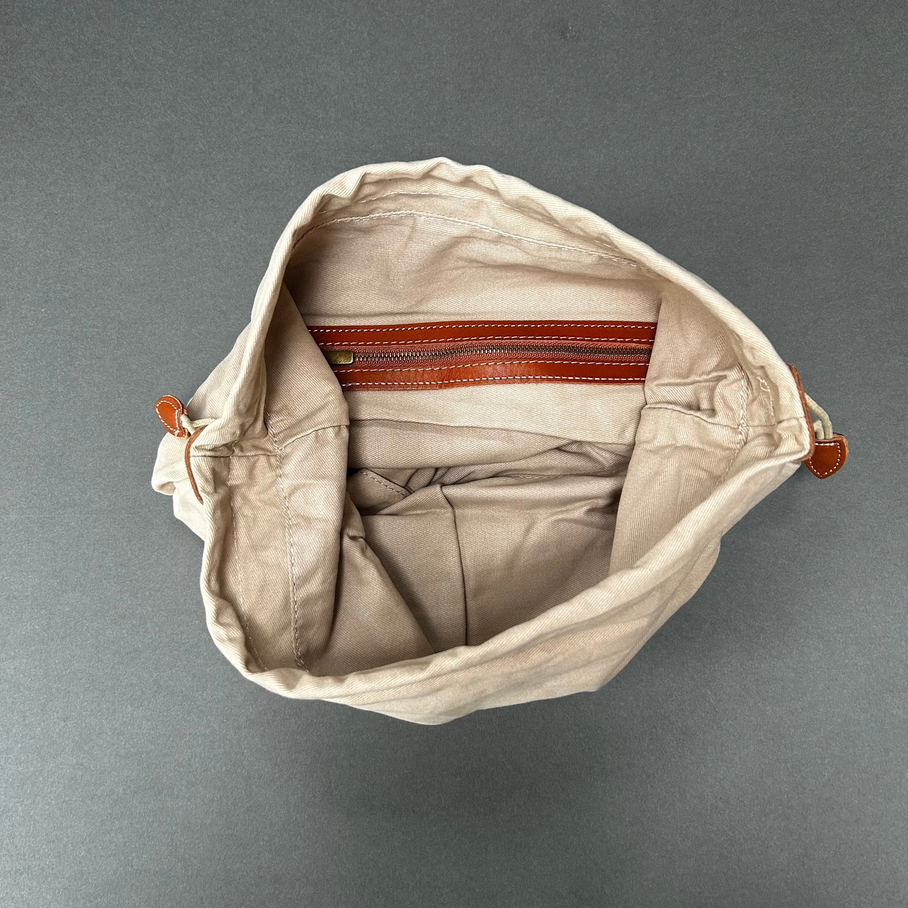 The Woven Leather Basket Bag