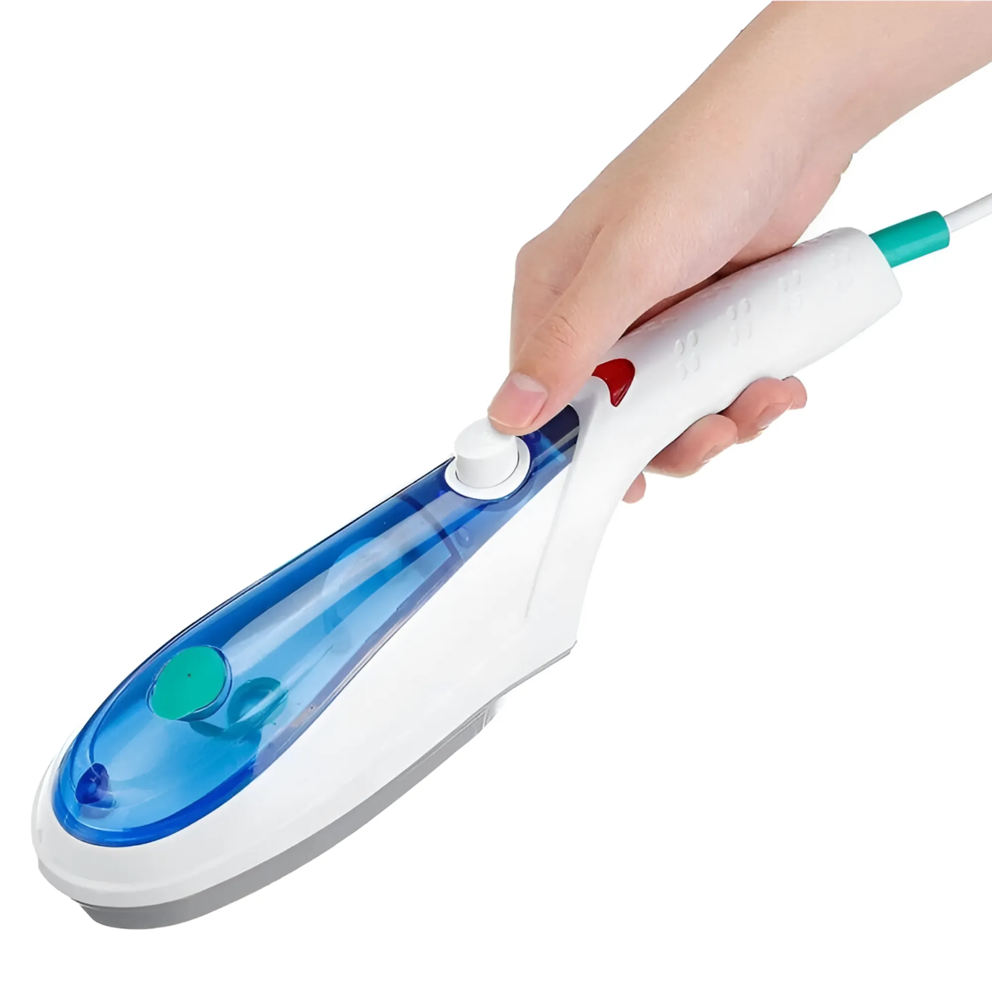 Travel-Ready Handheld Electric Steamer Iron with Brush and Fluff Remover