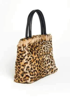 Vintage look, Fur-Feel Purse