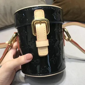 Vintage Monogram Vernis Mini Container Bag Black 2019