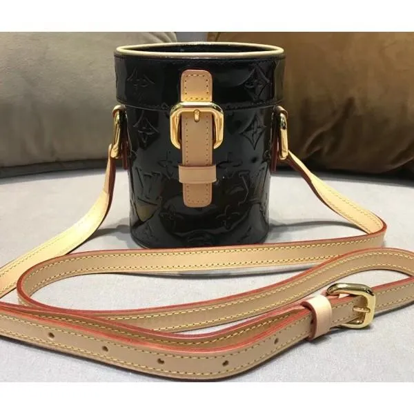 Vintage Monogram Vernis Mini Container Bag Black 2019