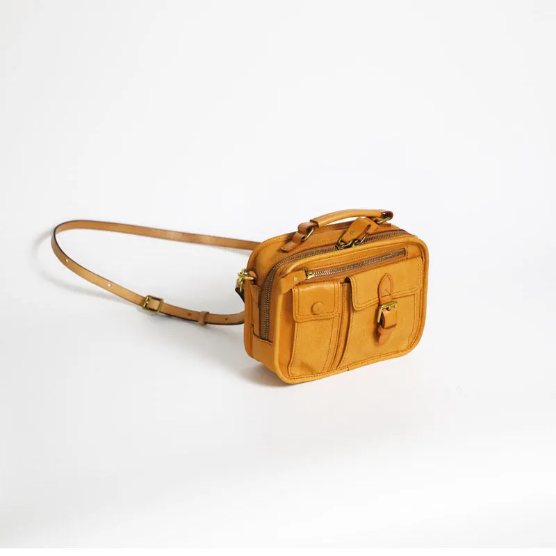 Vintage Women's Crossbody Handbags Brown Shoulder Bag