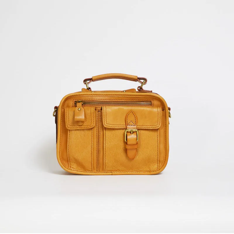 Vintage Women's Crossbody Handbags Brown Shoulder Bag