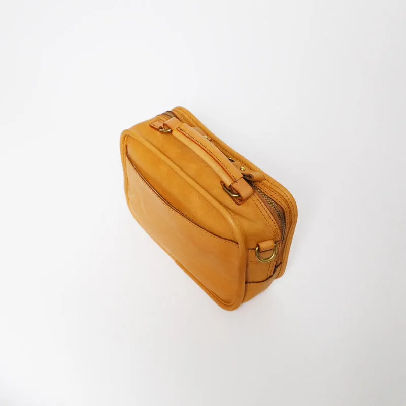 Vintage Women's Crossbody Handbags Brown Shoulder Bag