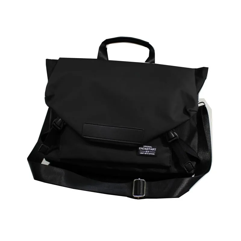 Vvsha  Christmas Gift Black Nylon Motorcycle Bag