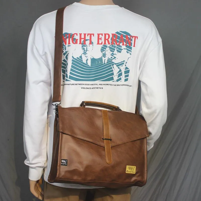 Vvsha  Christmas Gift Large-Capacity Business Bag