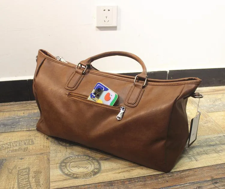 Vvsha  Christmas Gift Pu Leather Travel Bag