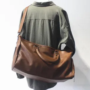 Vvsha  Christmas Gift Pu Leather Travel Bag